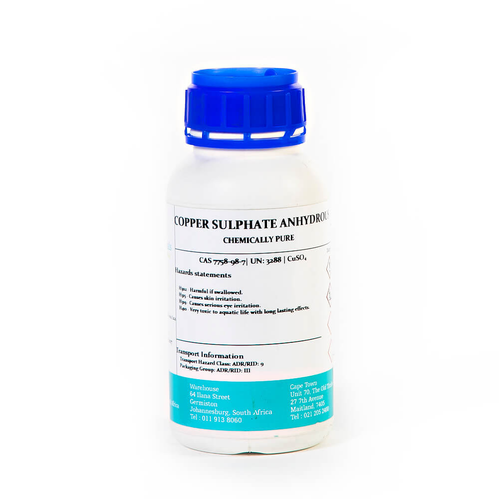 Copper Sulphate Anhydrous 500g