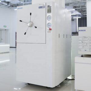 Alternative view of 150L Horizontal Pulse Vacuum Autoclave – 7-inch Color LCD Touch Screen