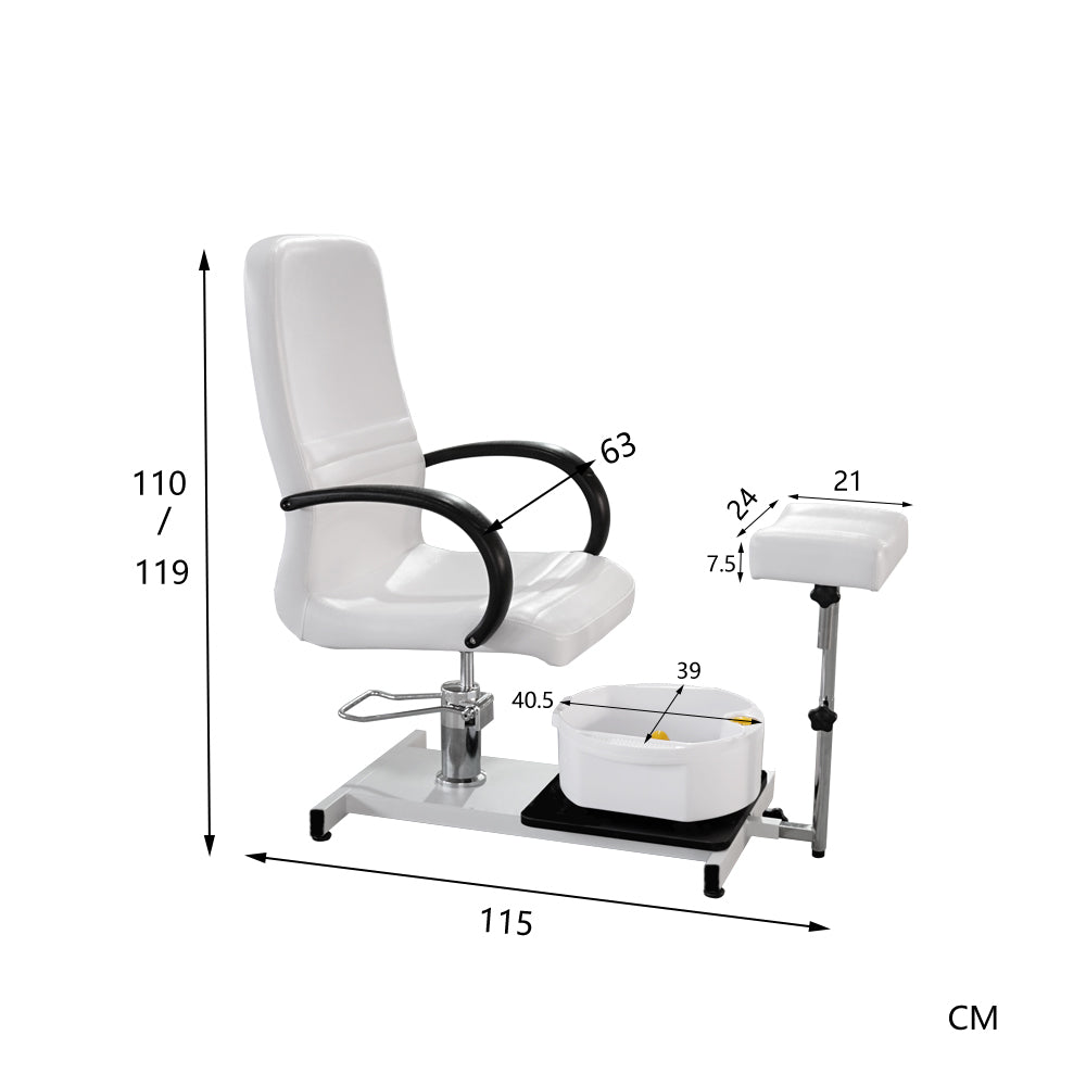 Alternative view of Pro Pedi Station