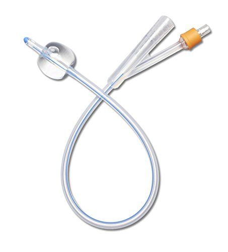 Foley Catheter 2-Way Silicone Coated Standard FG.12 – FG.24
