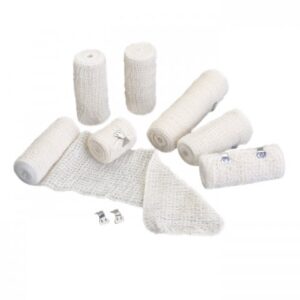 Crepe Bandages with 2 Clips