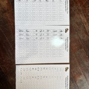 Alina fox brand new practice sheets DEMO