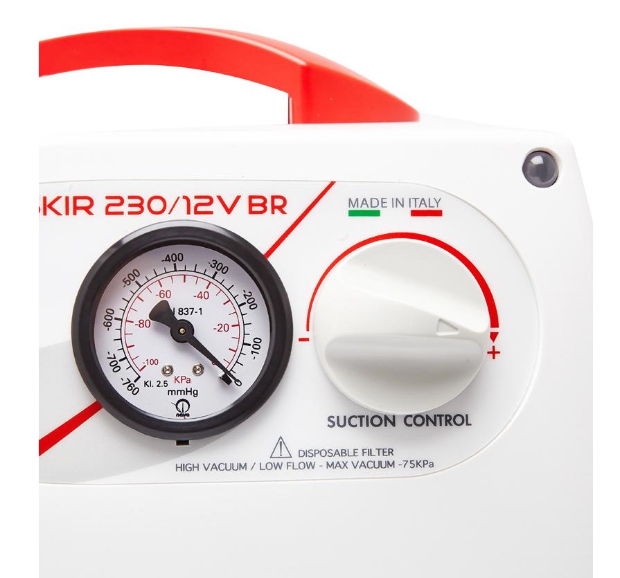 Askir 230 Surgical Suction with 12V Battery Backup - Image 2
