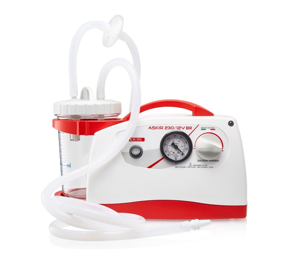 Askir 230 Surgical Suction with 12V Battery Backup