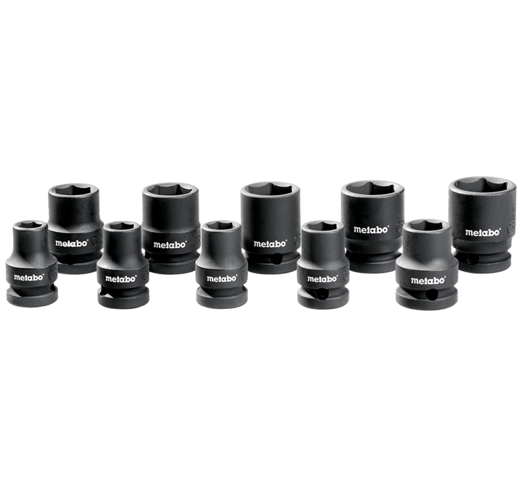Metabo Impact Socket Wrench Set 1/2″ Dr