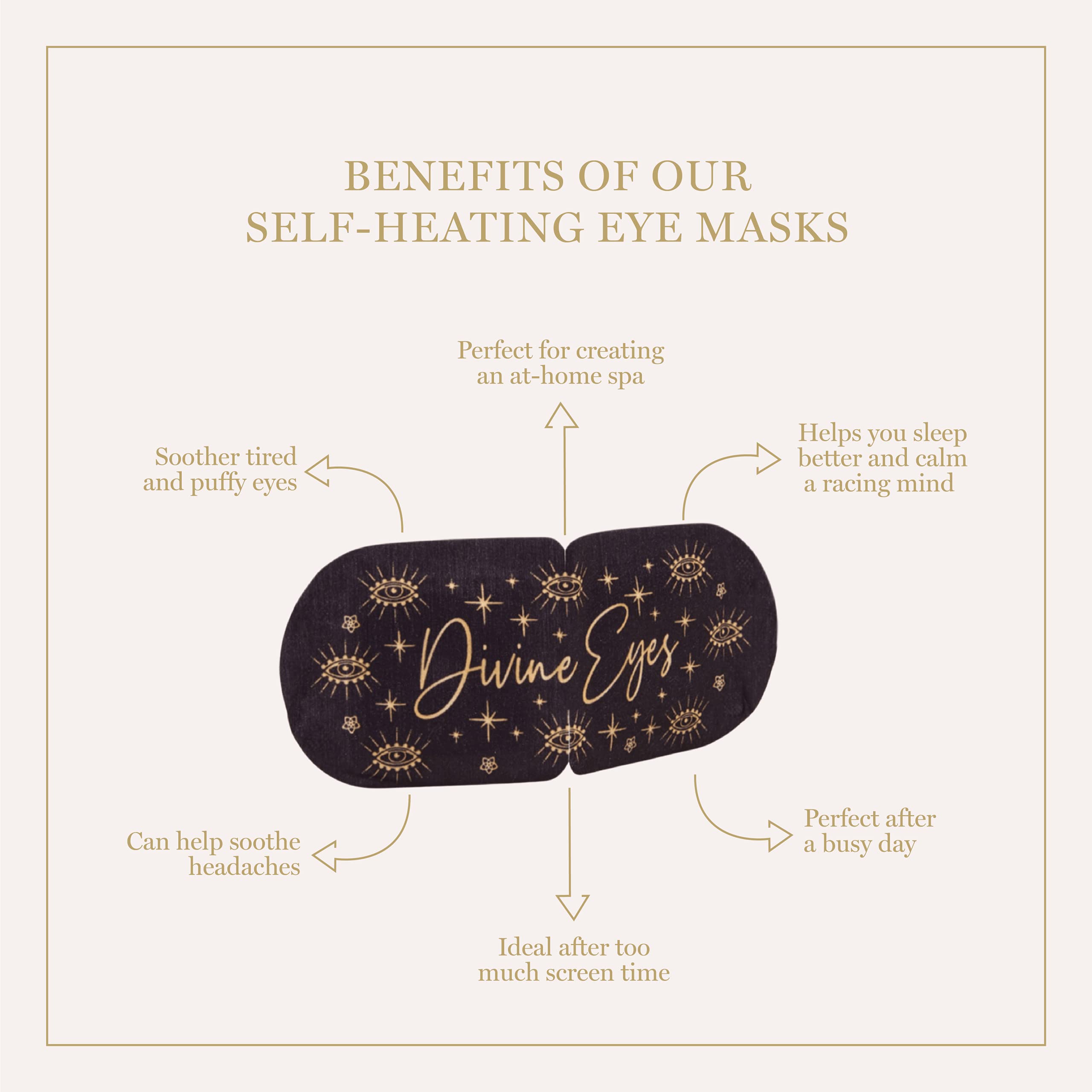 Alternative view of Thermabliss Divine Eyes Self-heating Eye Mask - Single