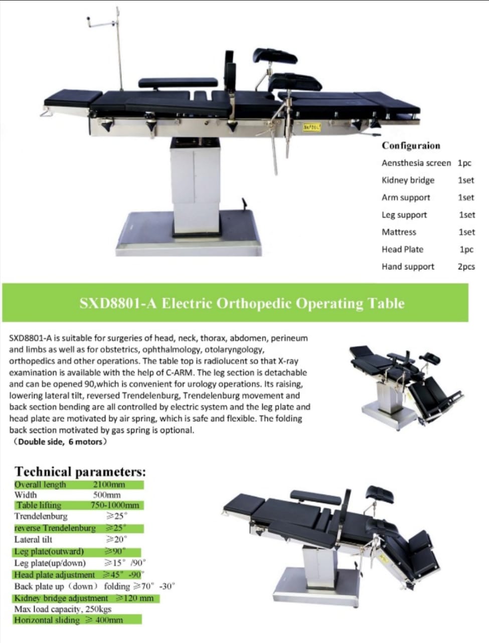Electric operating table - Image 2