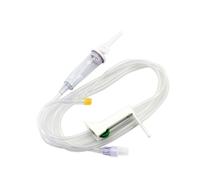Admin Infusion Set with 1 Y Site without Needle 20 drops 180cm (pack of 100s)
