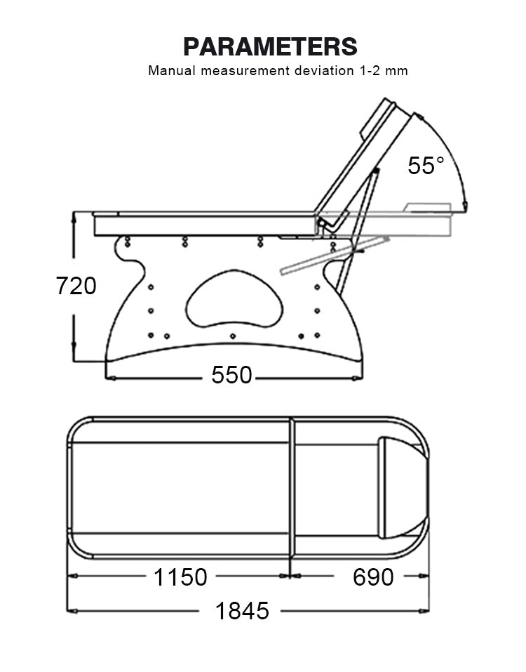 Nova Pro Treatment Bed - Image 9