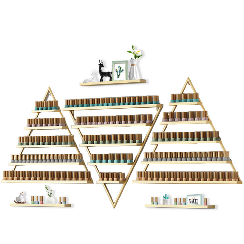Glam Shelf Polish Display - 3pc set - Gold