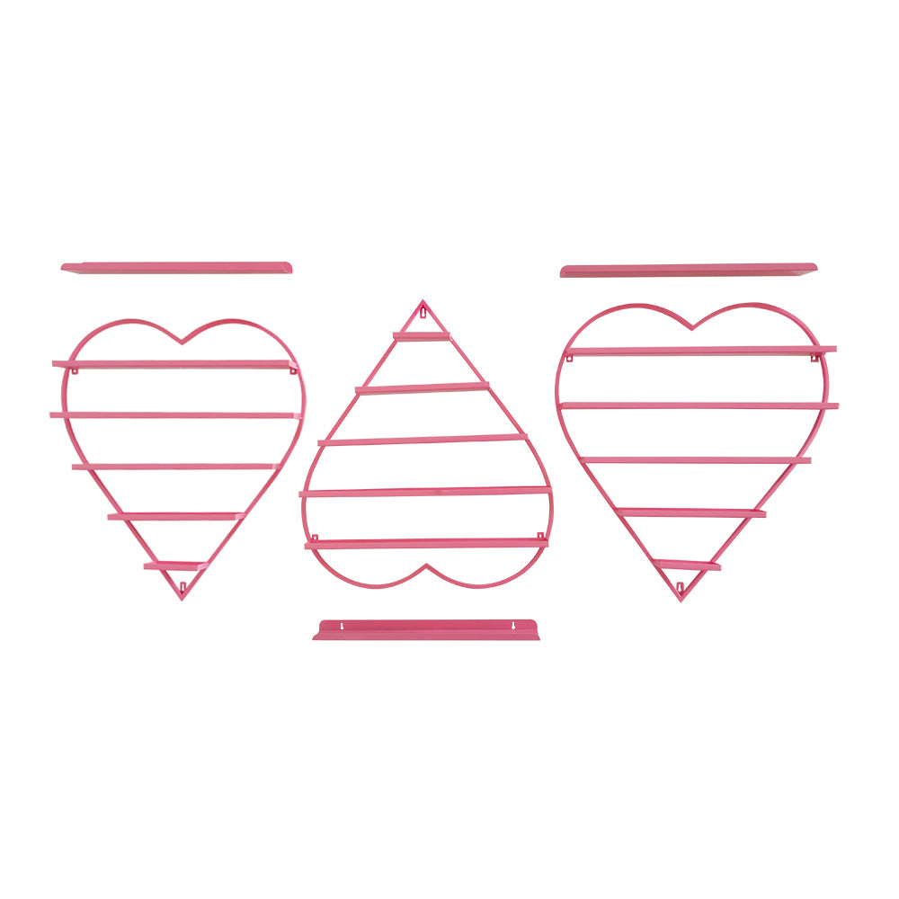 Alternative view of Love Nail Polish Display Set - 3pc - Pink