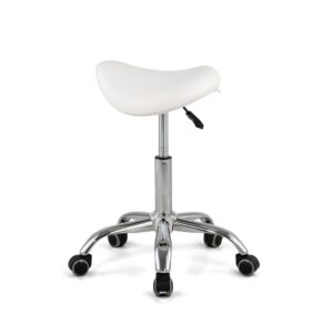Alternative view of Pro-Saddle chair - White