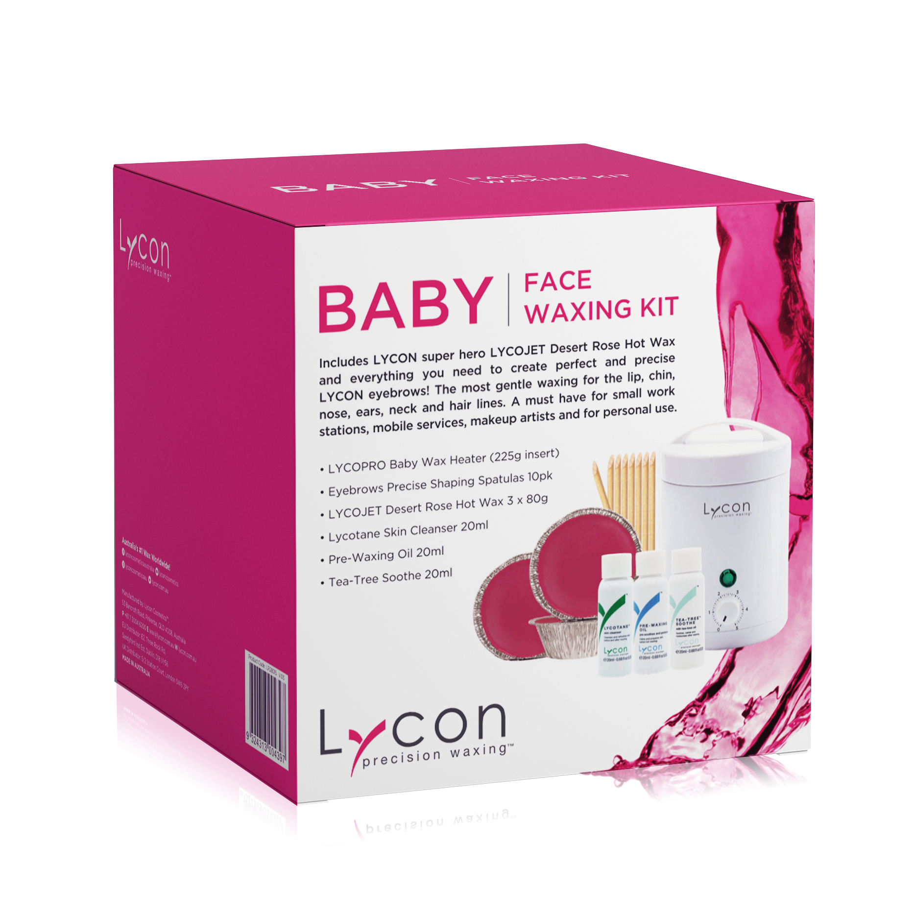 Alternative view of Lycon Baby Face Waxing kit