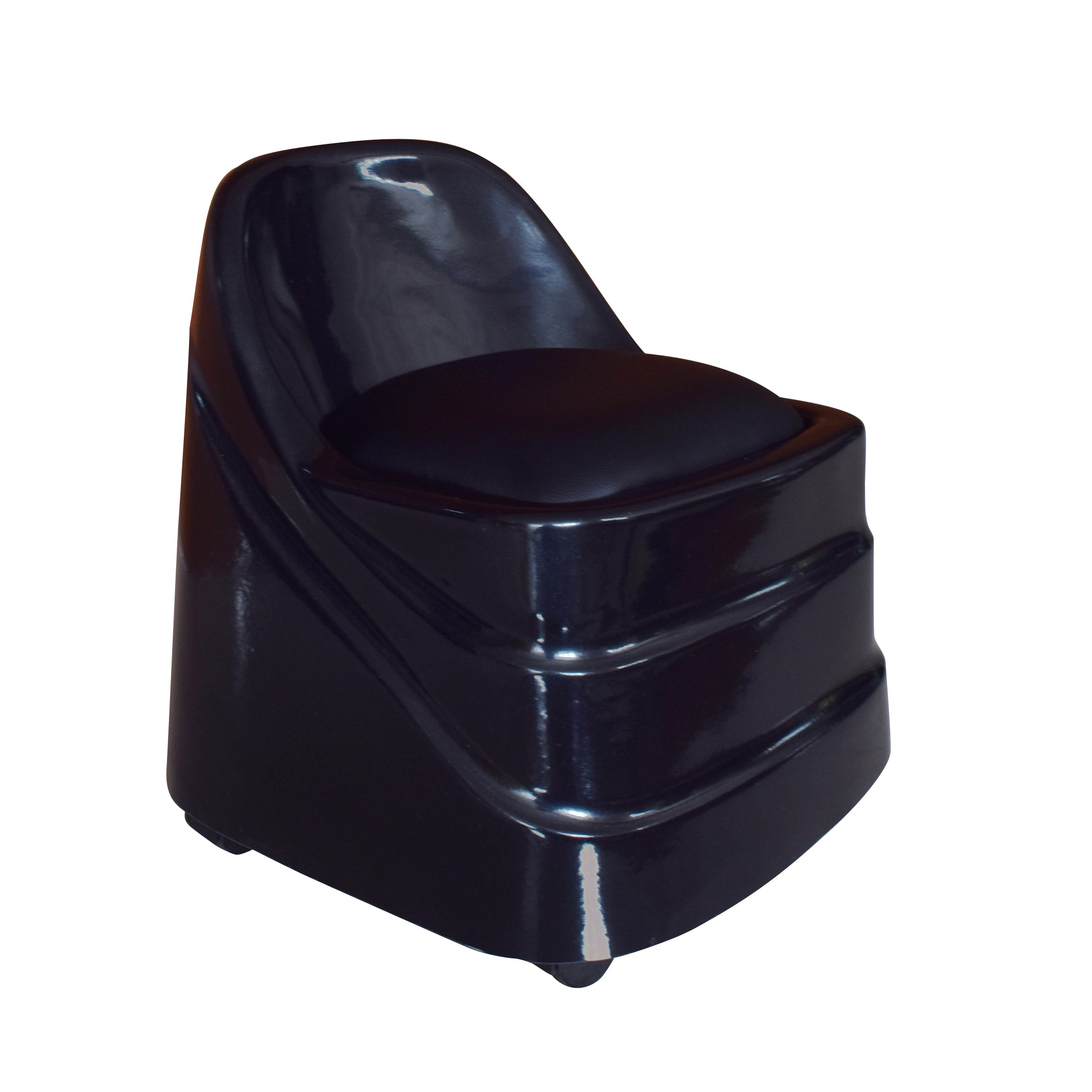 Pedi Therapist Stool - Black