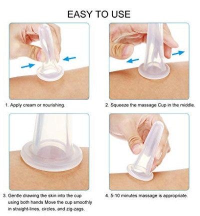 Silicone Cupping Set 7pc - Pink - Image 5