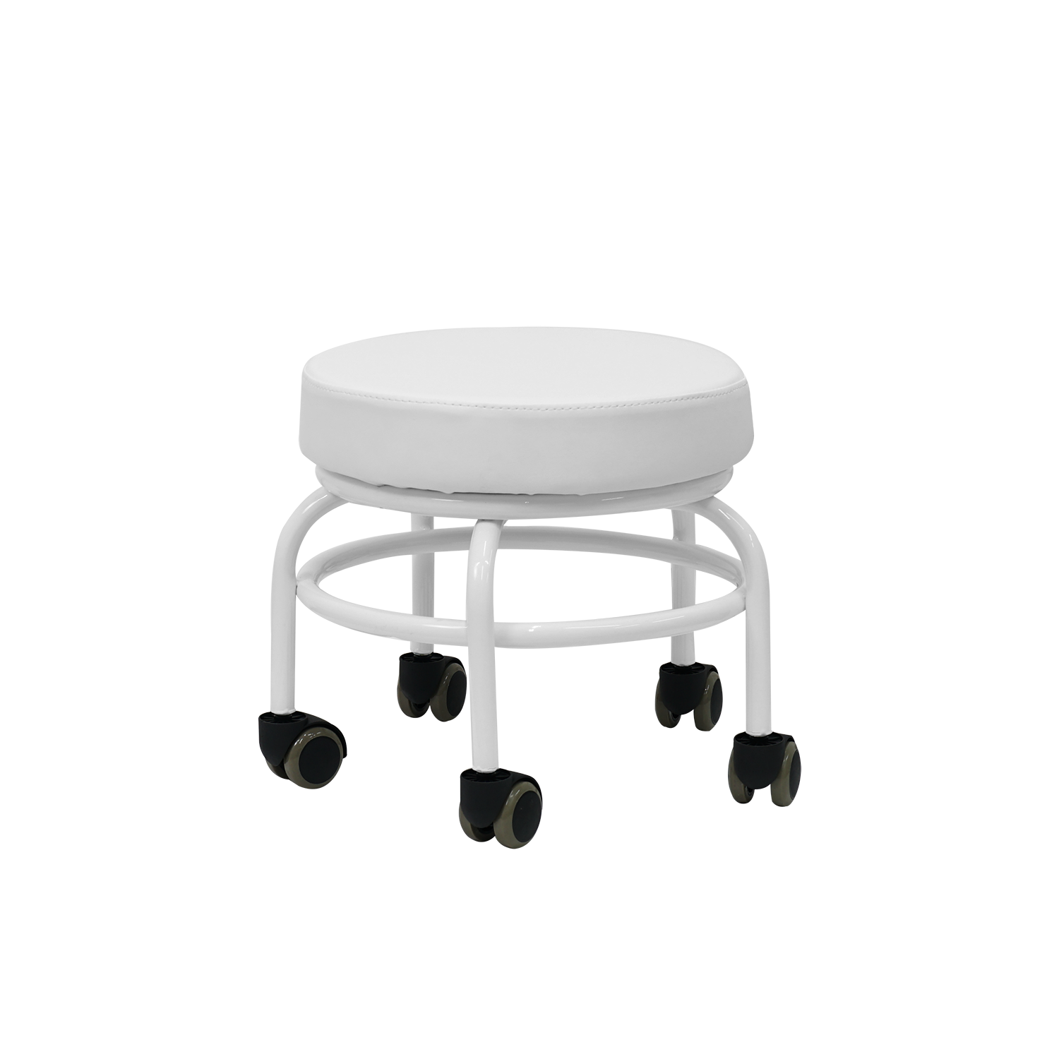 Mini therapist pedi stool - White