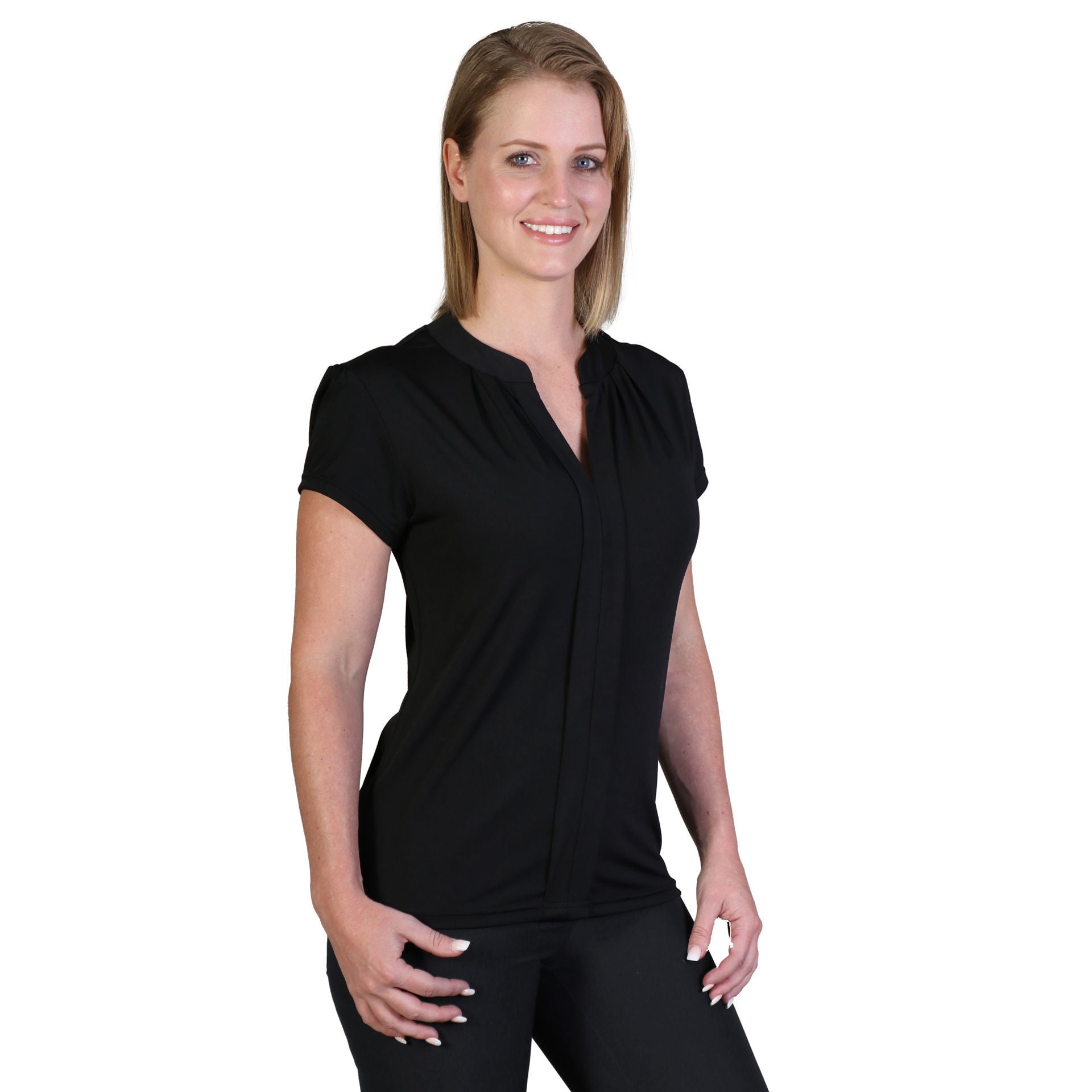 Alternative view of Emma Blouse - Short Sleeve
