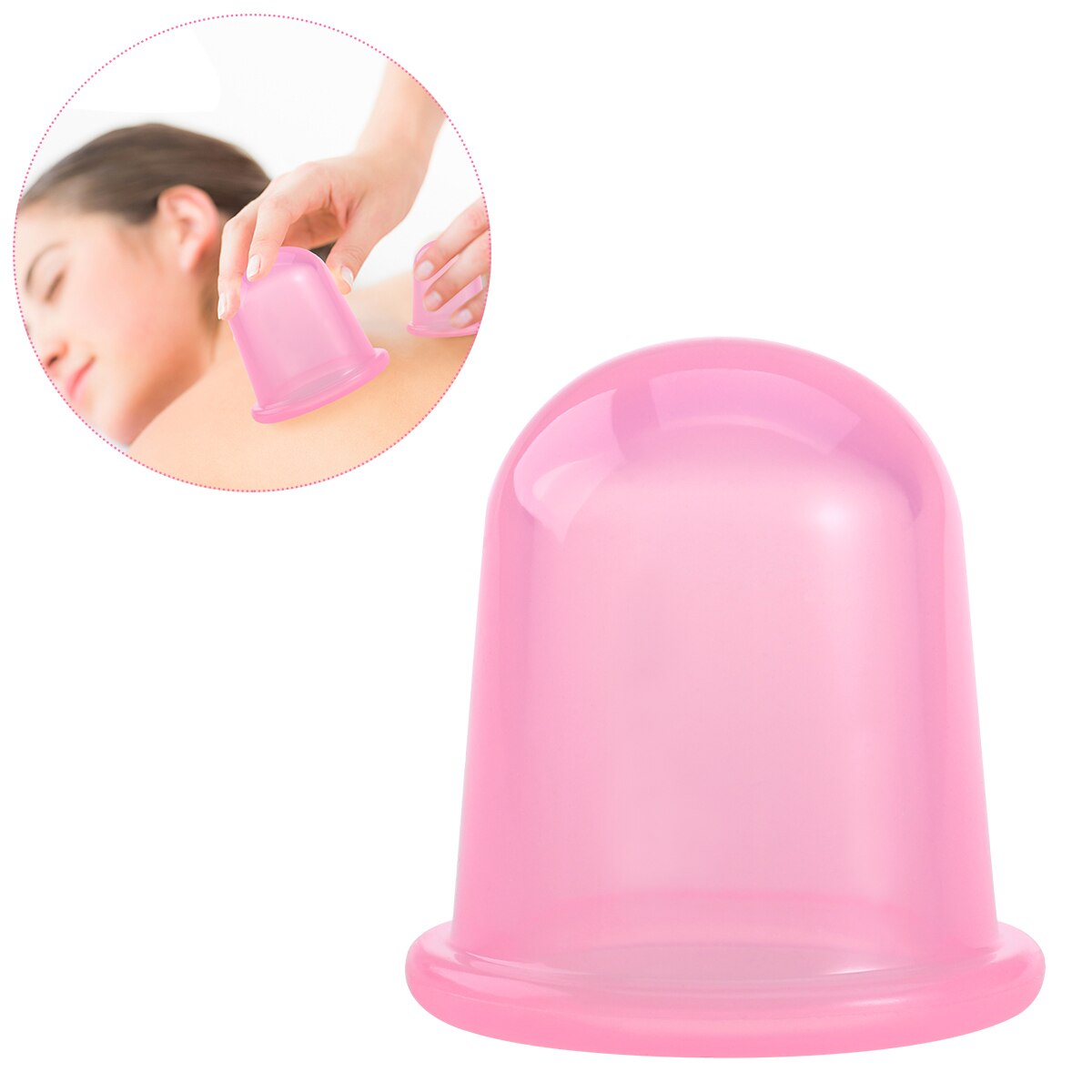 Silicone Cupping Set 7pc - Pink - Image 9