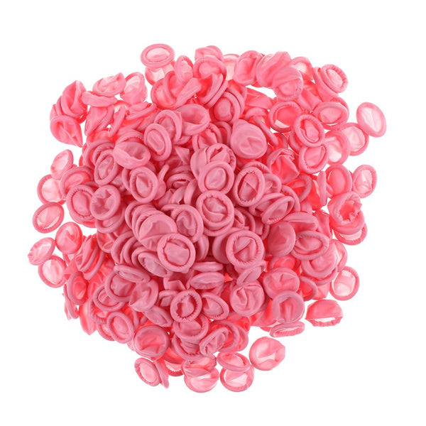 Alternative view of Finger Cots - PINK - 100pc