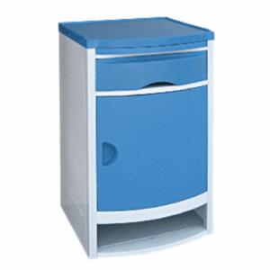 Alternative view of Plastic medical bedside cabinets