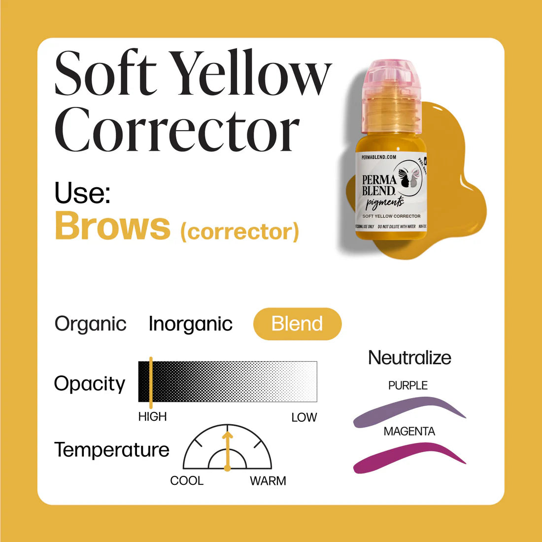 Alternative view of Perma Blend Soft Yellow Corrector