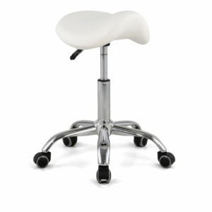 Pro-Saddle chair - White