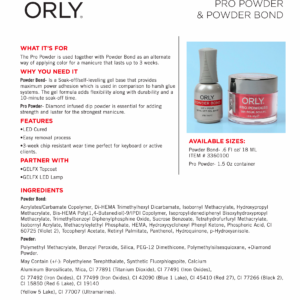 Alternative view of ORLY Pro Powders - Kaleidoscope Eyes