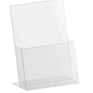 A4 Brochure holder stand - Perspex