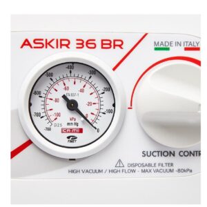 Alternative view of Surgical Suction Askir BR36 with battery back up