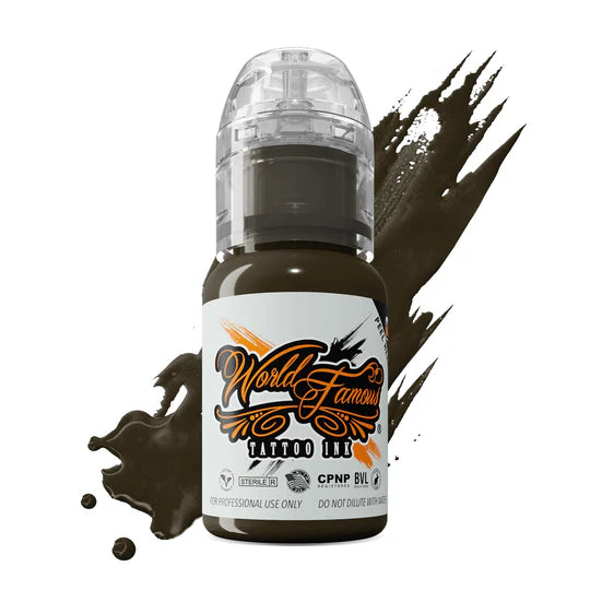 World Famous Tattoo Ink | Brooklyn Brownstone 15ml