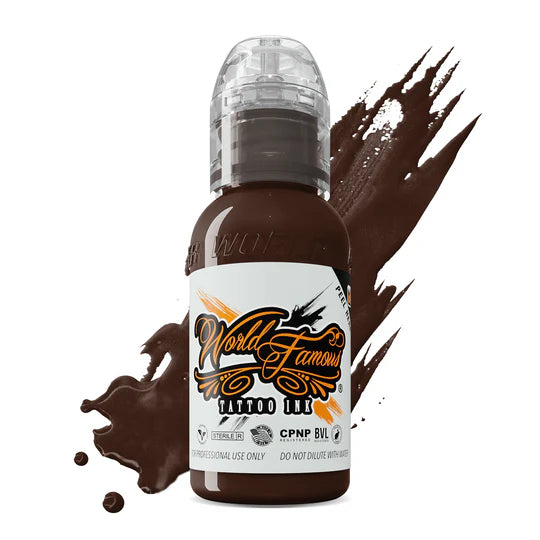 World Famous Tattoo Ink | Jay Freestyle Dark Brown 30ml