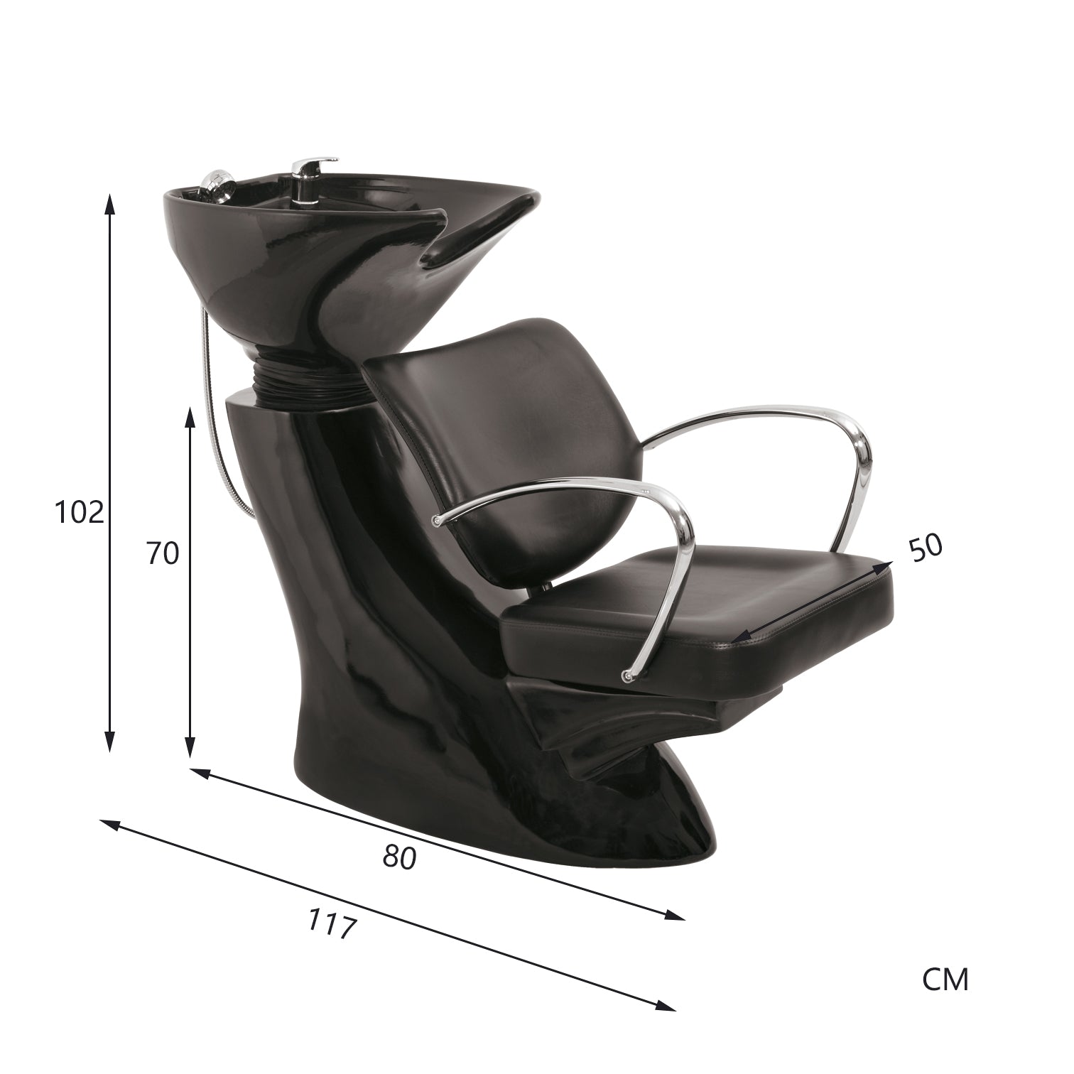 Alternative view of Urban Shampoo basin set