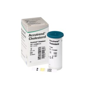 Accutrend Cholesterol Test Strips – 25