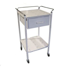 Anaesthetic Trolley – 1 Drawer | Epoxy Coated