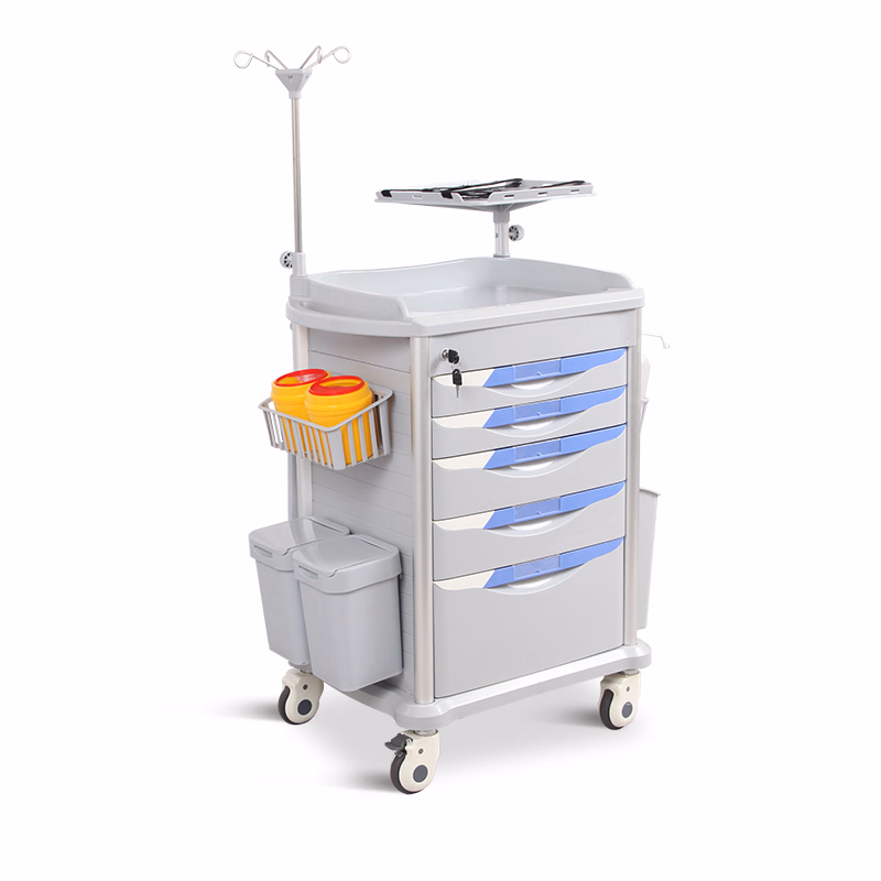 Anesthesia Drugs Clinic Medical Emergency Trolley | Sk-Et75077A