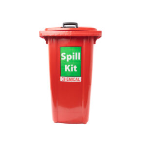 Alternative view of 240l Chemical Wheelie Bin Spill Kit