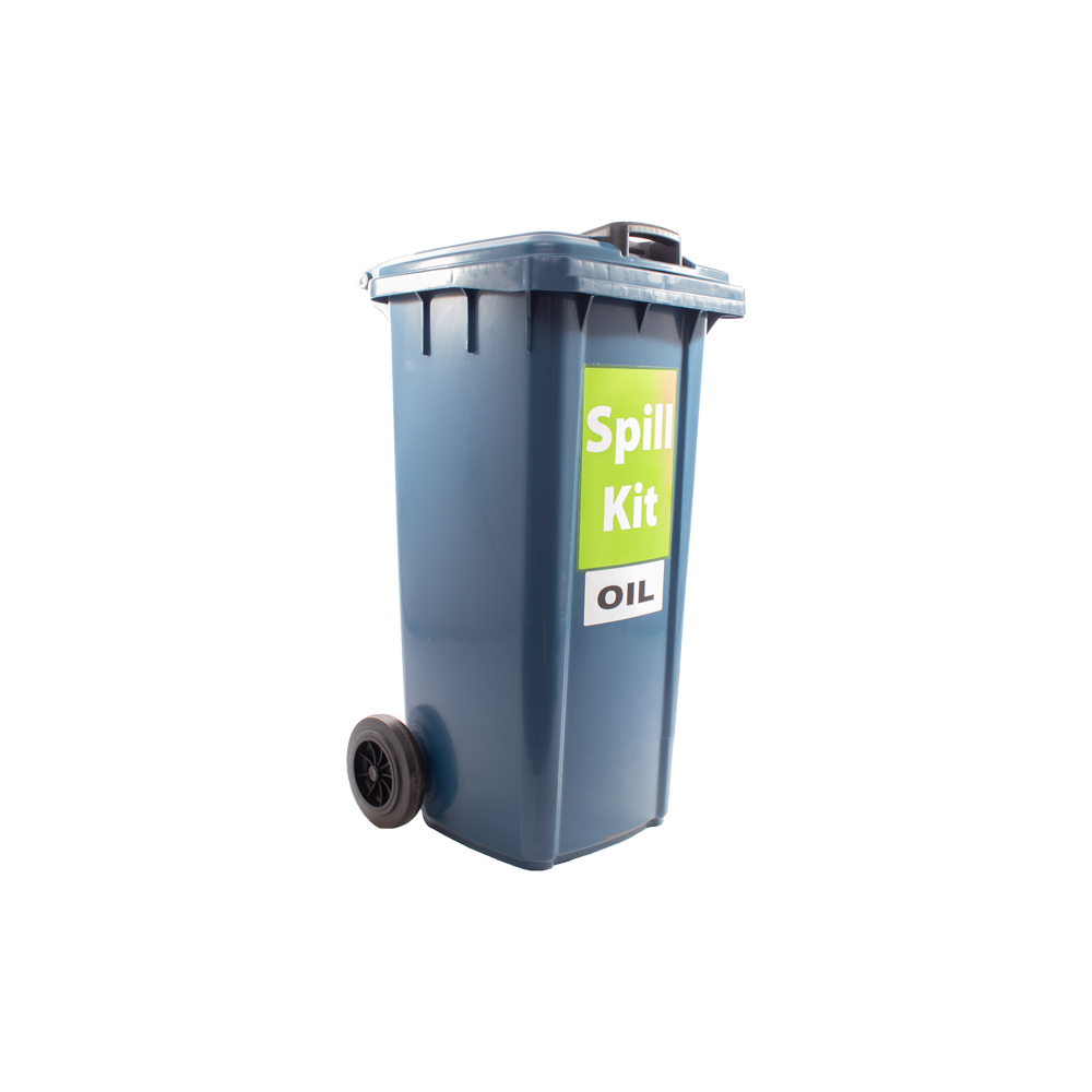 130l Oil Wheelie Bin Spill Kit - Image 2