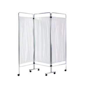 Bedscreen 3 Fold With PVC Curtain