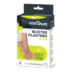 Blister Plasters Medium (5’s) 55x37mm