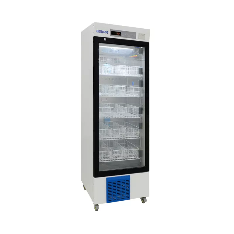 Blood Bank Refrigerator 356L Blood Storage With forced air