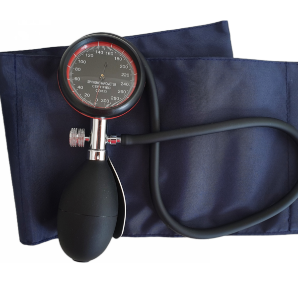 Blood Pressure Meter Aneroid Palm Elite – Black
