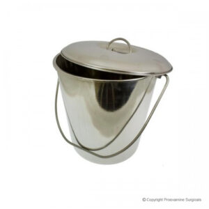 Alternative view of Bucket With Lid 15LT | Stainless Steel