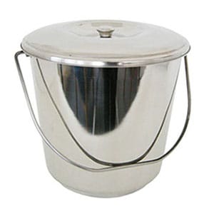 Bucket With Lid 15LT | Stainless Steel