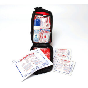 Alternative view of Burnshield Emergency Burn Kit – Nylon Bag and Contents – 14 x 7 x 24 cm – 900817