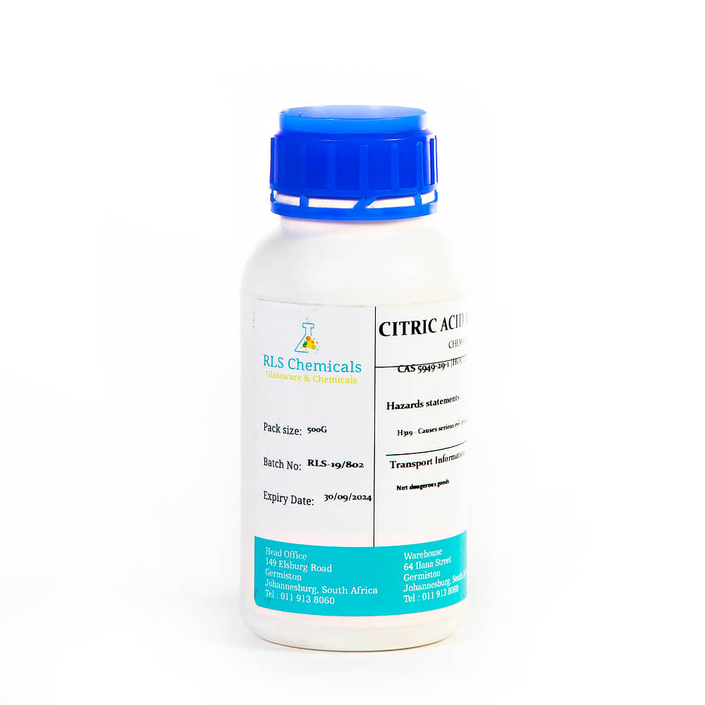 Citric Acid Monohydrate CP – 500g - Image 2