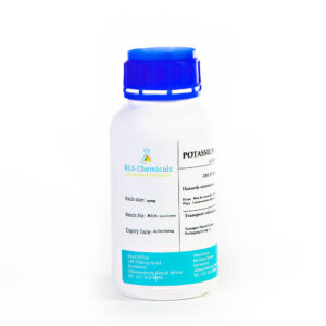 Alternative view of Potassium Hydroxide Flakes CP – 500g