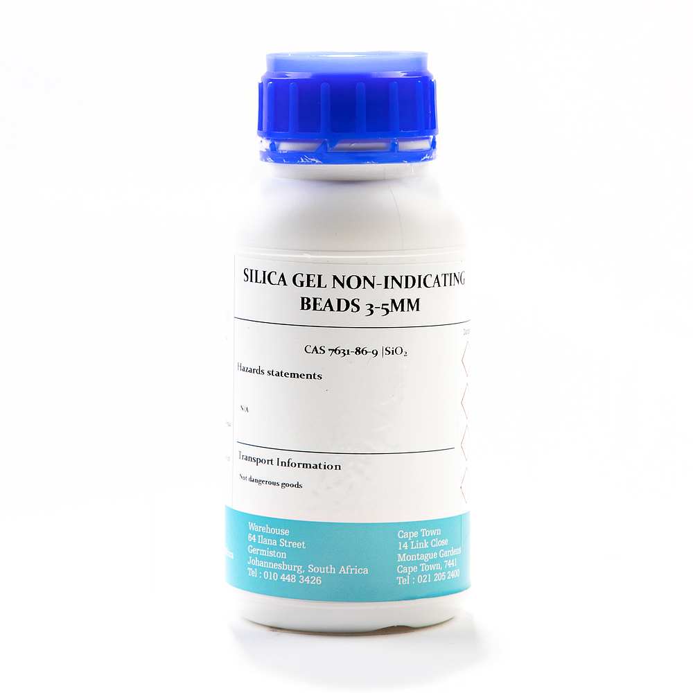 Silica Gel Non Indictating Beads 3-5MM – 500g