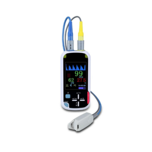 Compact pulse oximeter JERRY-II+ Spo2 PR Temp bluetooth + battery 15 hour