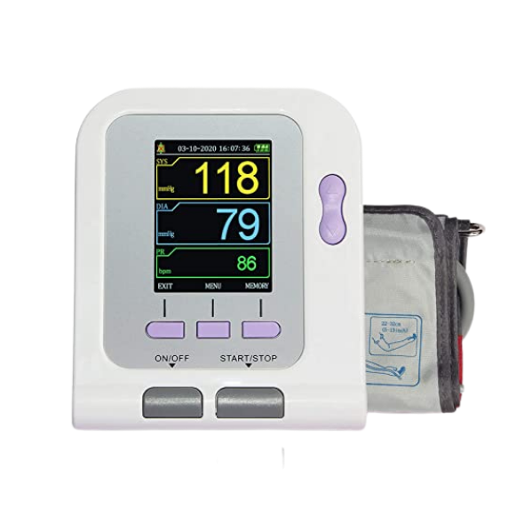 Contec-08A Digital Blood Pressure Monitor with SpO2 - Image 4
