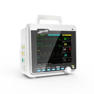 Alternative view of Contec CMS6000 Patient Monitor & /Nibp/Spo2/Tem/ECG/ETC02